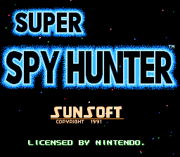 Super Spy Hunter (Europe)